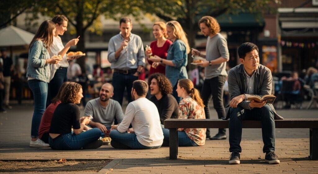 혼자 있는 시간 을 즐기는 사람