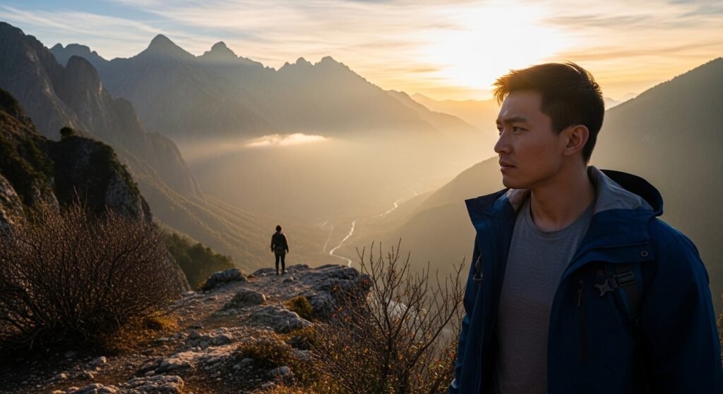 사람을 멀리해야 하는 순간 의 남자