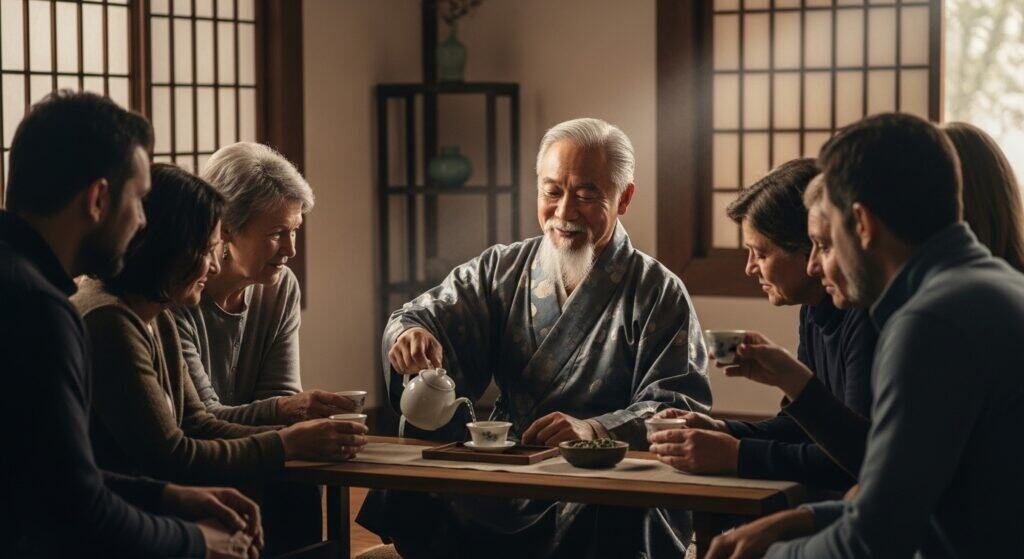 현명한 사람이 사람을 대하는 방식 을 알려주는 모습