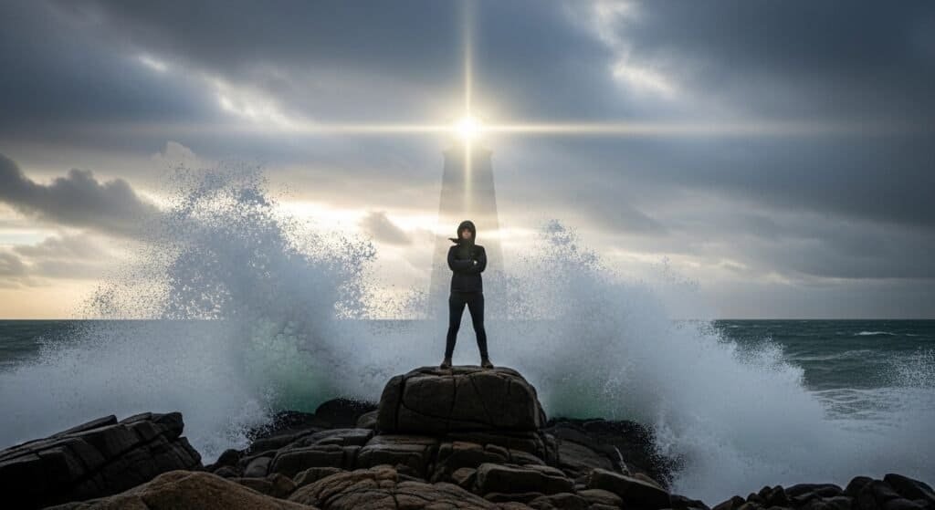 마음이 단단한 사람 의 모습 등대같은 모습