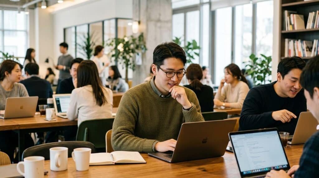 똑똑한 사람 이 혼자 공부하는 모습