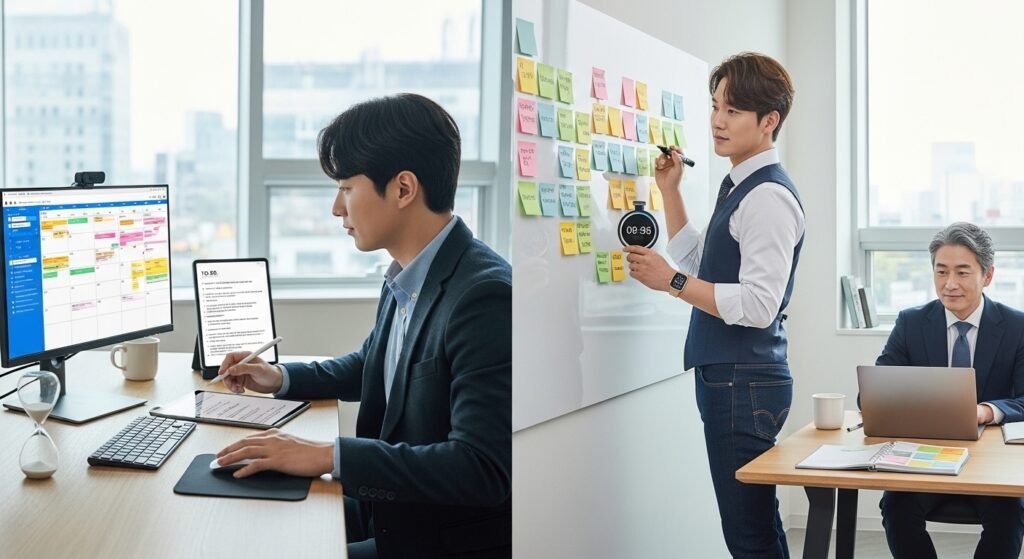 시간을 잘 쓰는 사람 특징