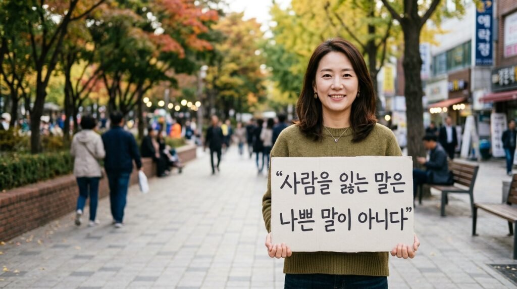 사람을 잃는 말