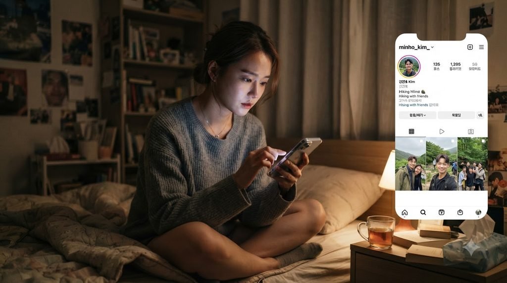 헤어진 뒤 상대 SNS