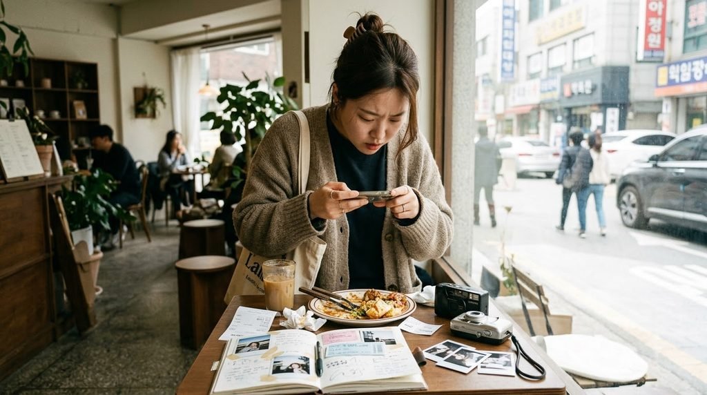 사진 기록 강박