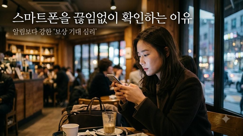 휴대폰을 자꾸 확인하는 이유